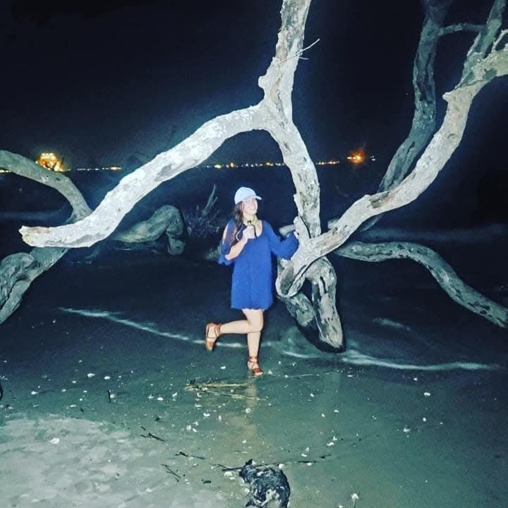 Lulu's Blue Mini Dress